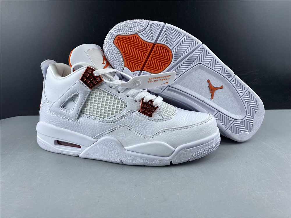 jordan 4 white silver