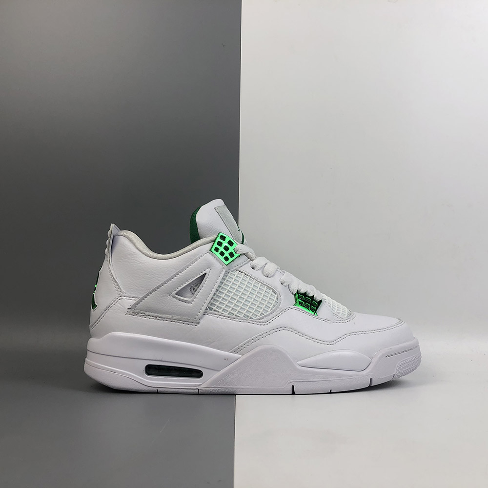 air jordan 4 white green