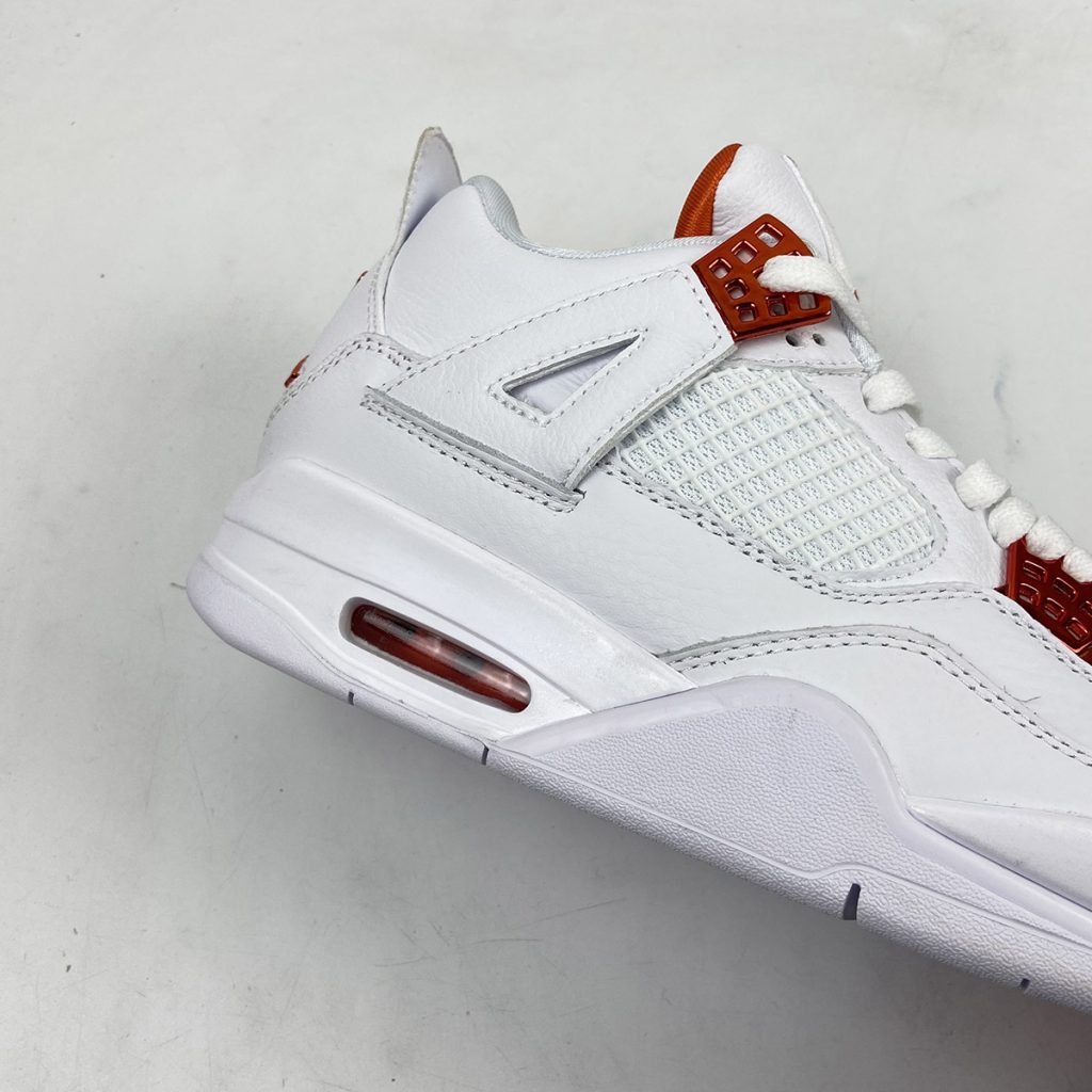 jordan 4s white and orange