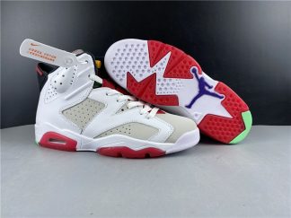 grey and red jordan 6