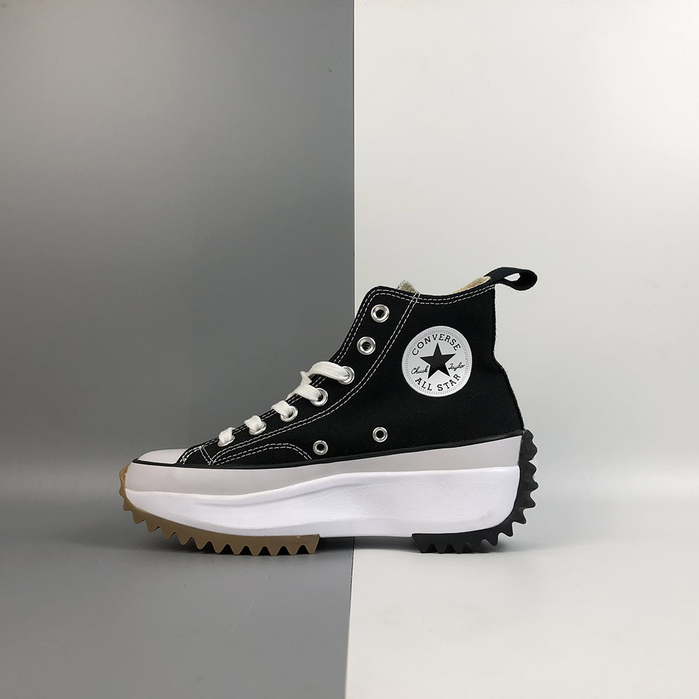 run star hike converse black