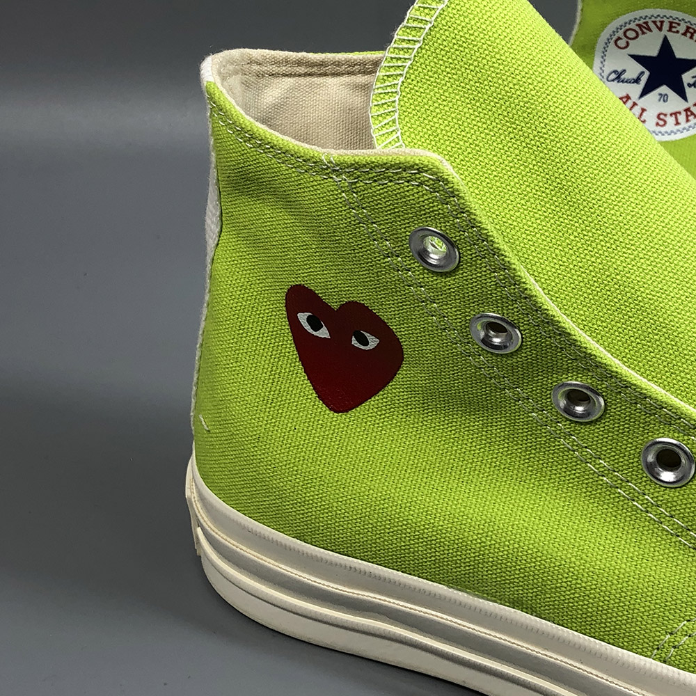 lime green converse