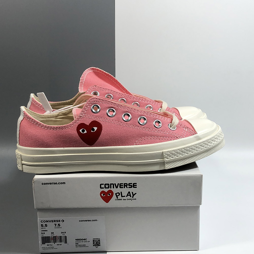 Chuck 70 Low Top Strawberry Pink/Egret 