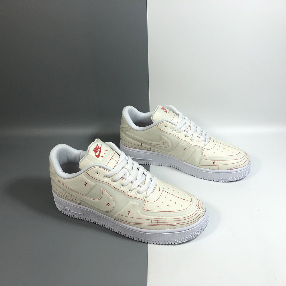 air force 1 07 trainers summit white university red lx f