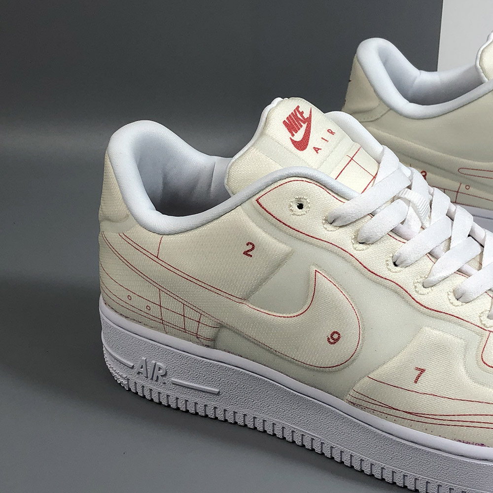 air force 1 summit white university red