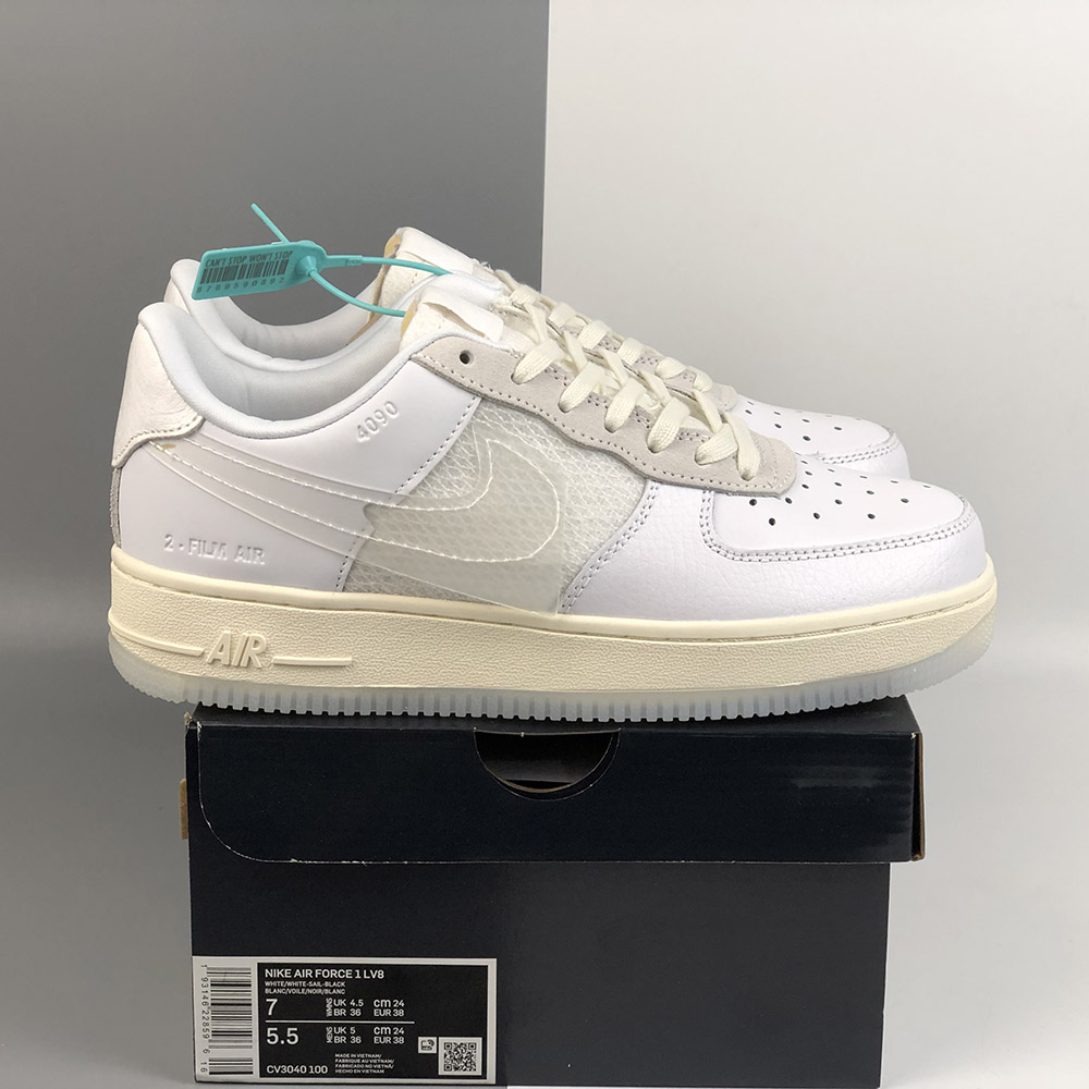 nike air force dna white