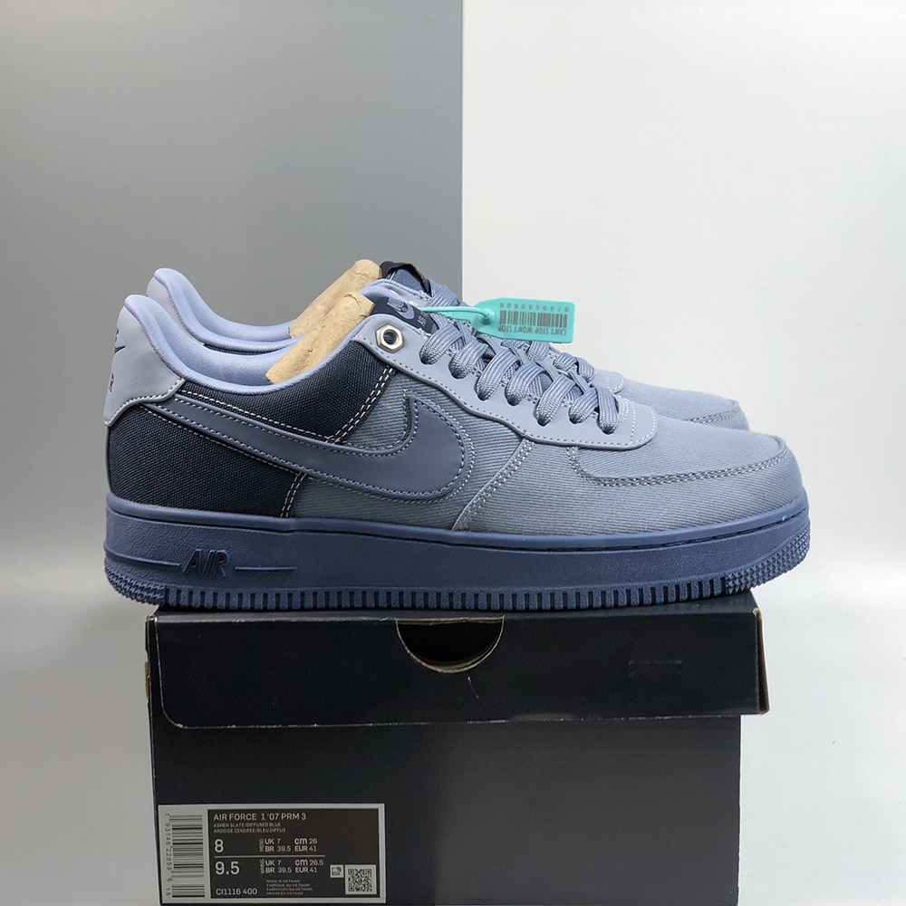 Nike Air Force 1 Premium Ashen Slate/Diffused Blue-Obsidian For Sale ...