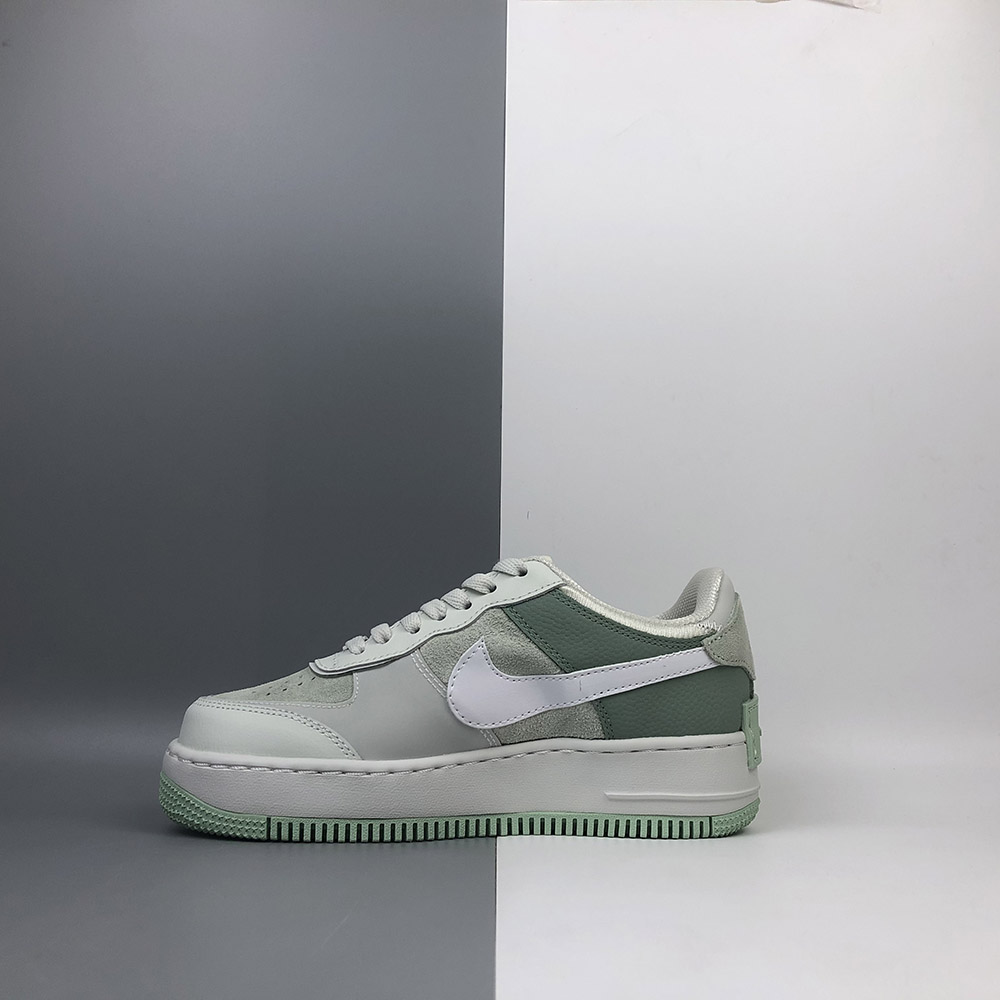Nike Air Force 1 Shadow Spruce Aura/White-Pistachio Frost For Sale ...