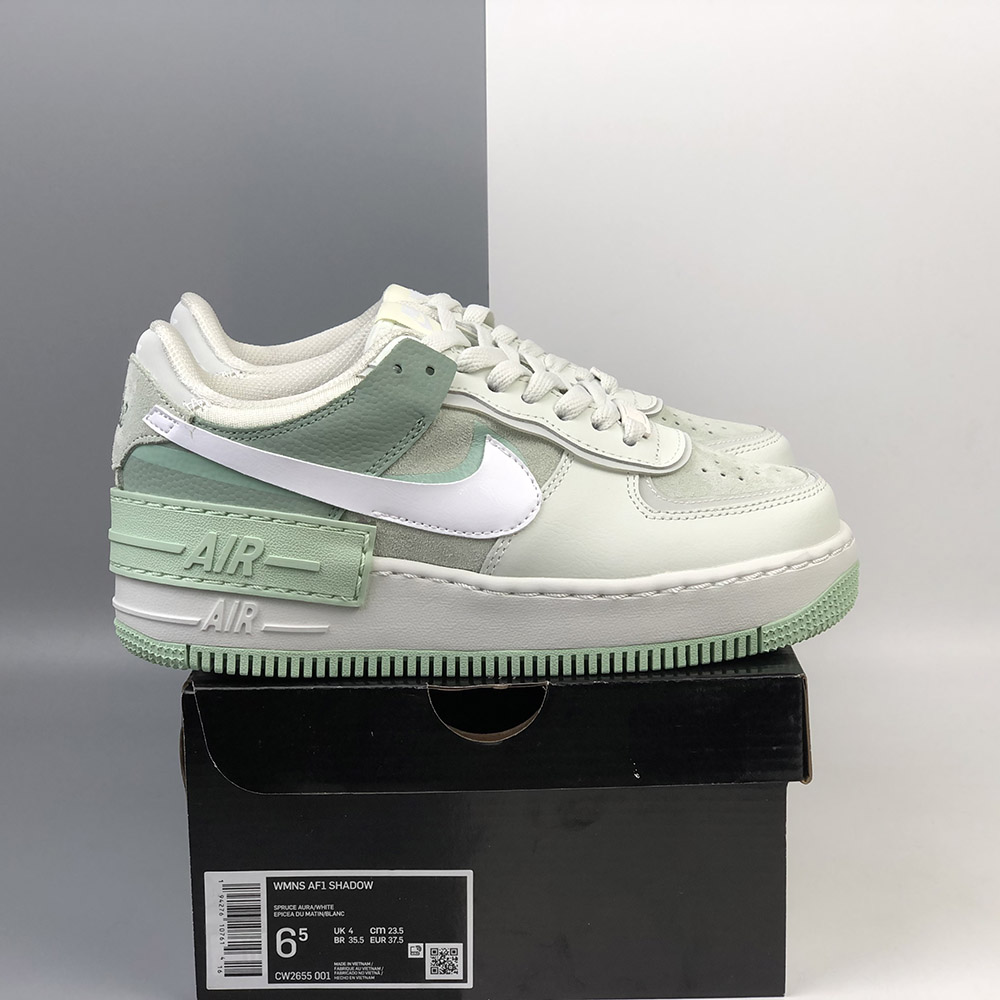nike air force 1 shadow spruce aura white pistachio frost