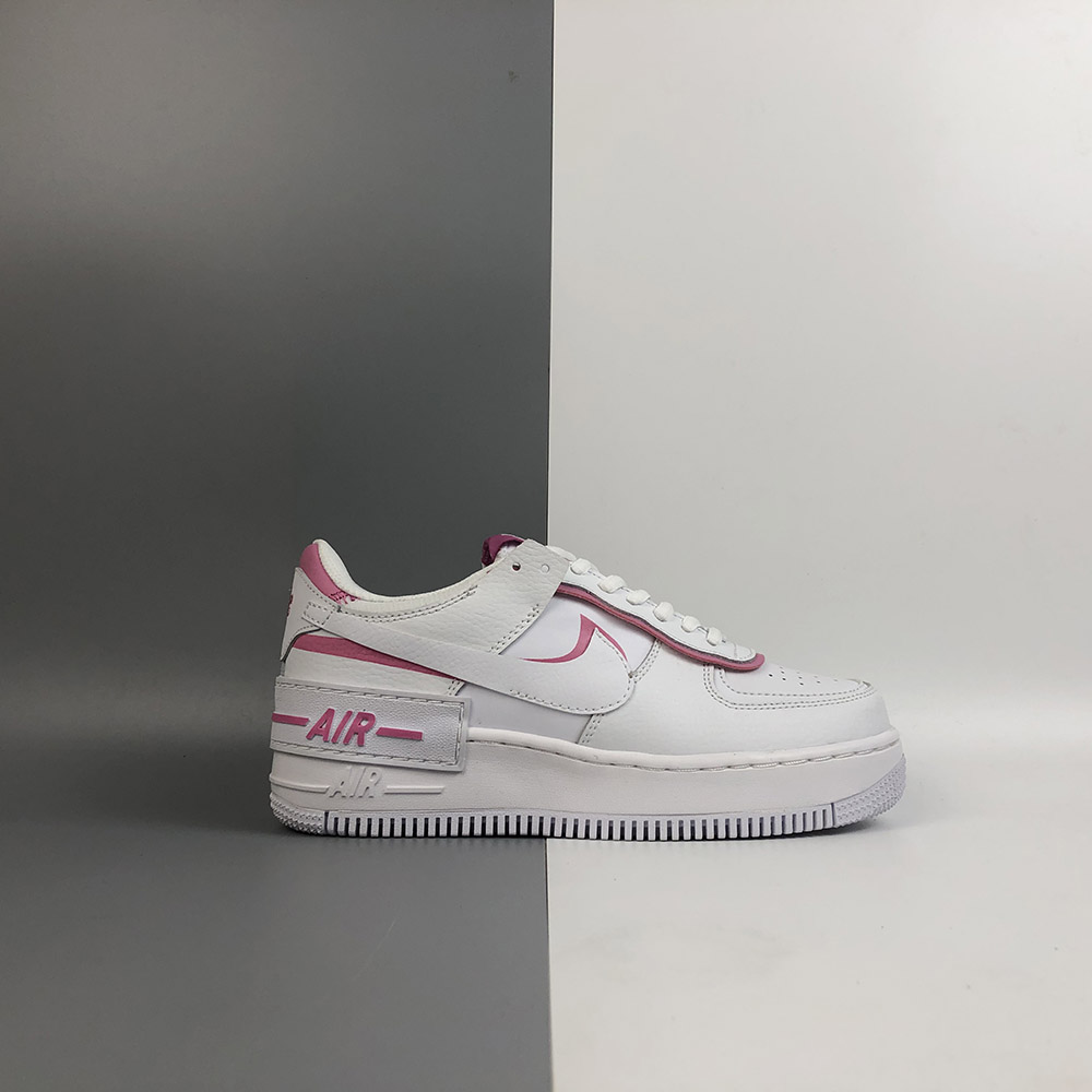 Nike Air Force 1 Shadow White/Magic Flamingo For Sale – The Sole Line