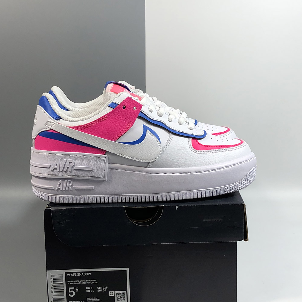 blue and pink air force 1