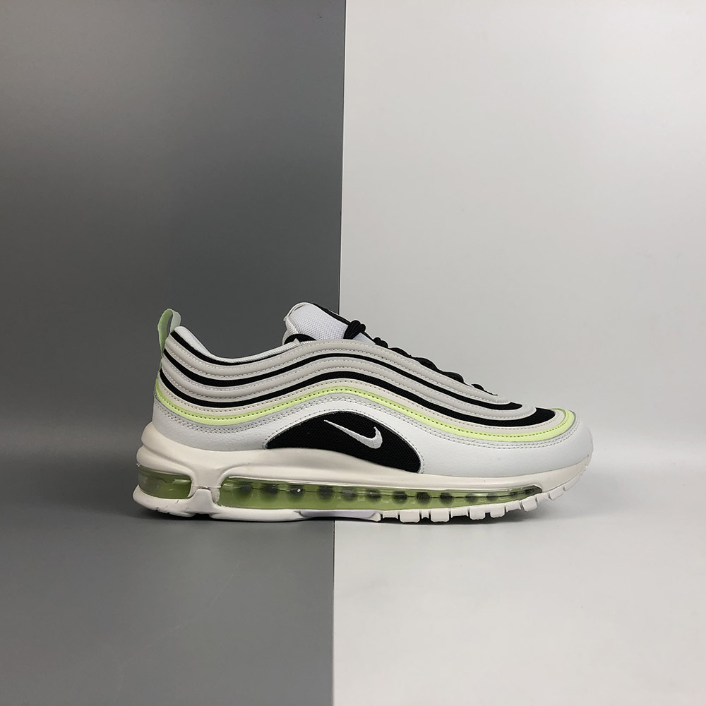 white and black nike air max 97