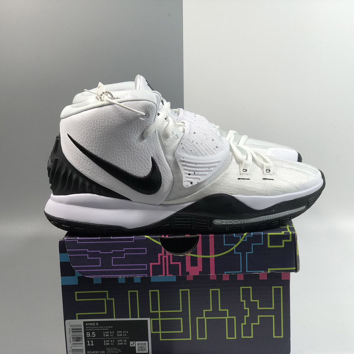 Nike Kyrie 6 'Oreo' White/Black-Pure 