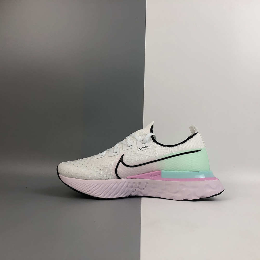 nike react infinity run flyknit lilac