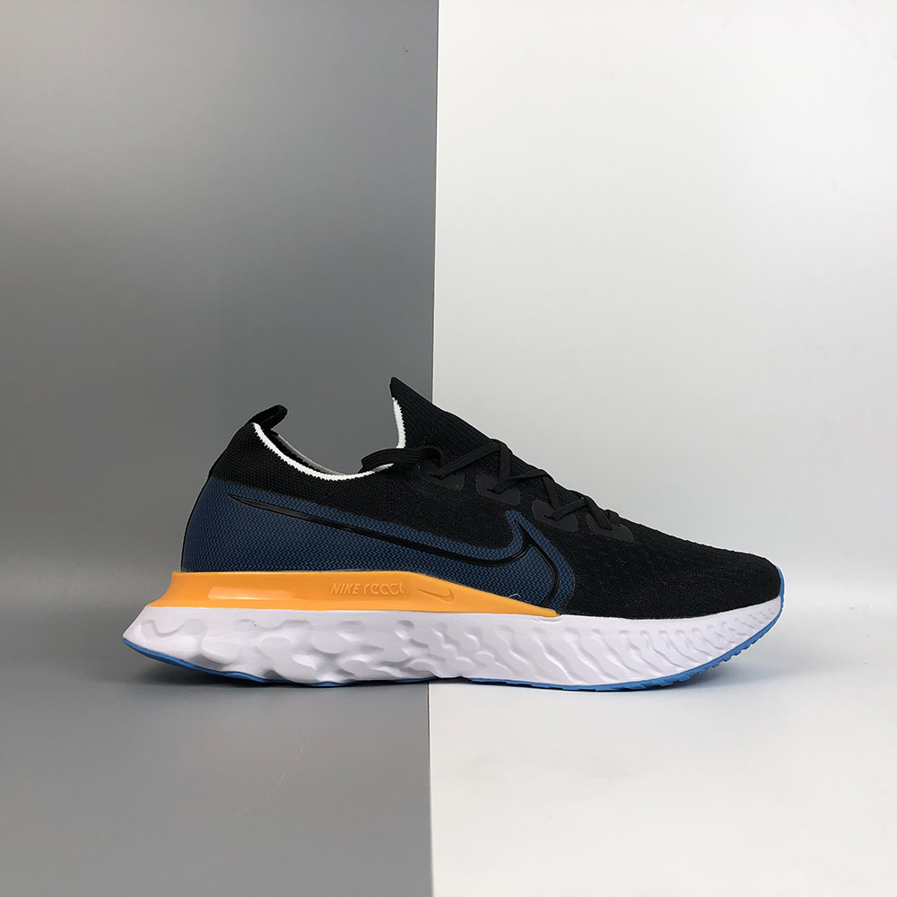 nike react blue black