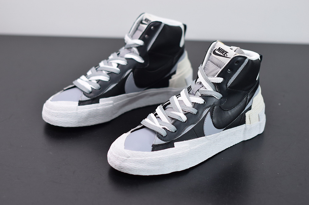 Sacai x Nike Blazer Mid Black/Wolf Grey For Sale – The Sole Line