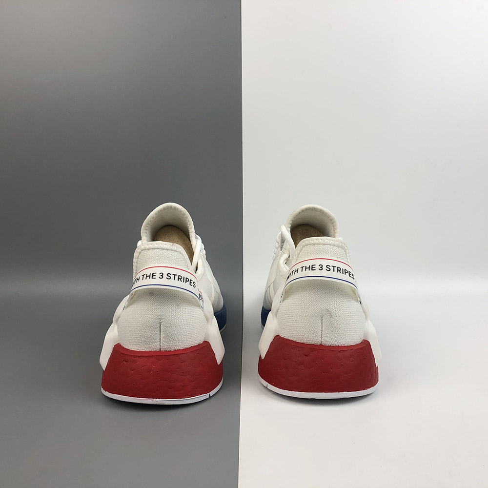 adidas nmd off white lush red