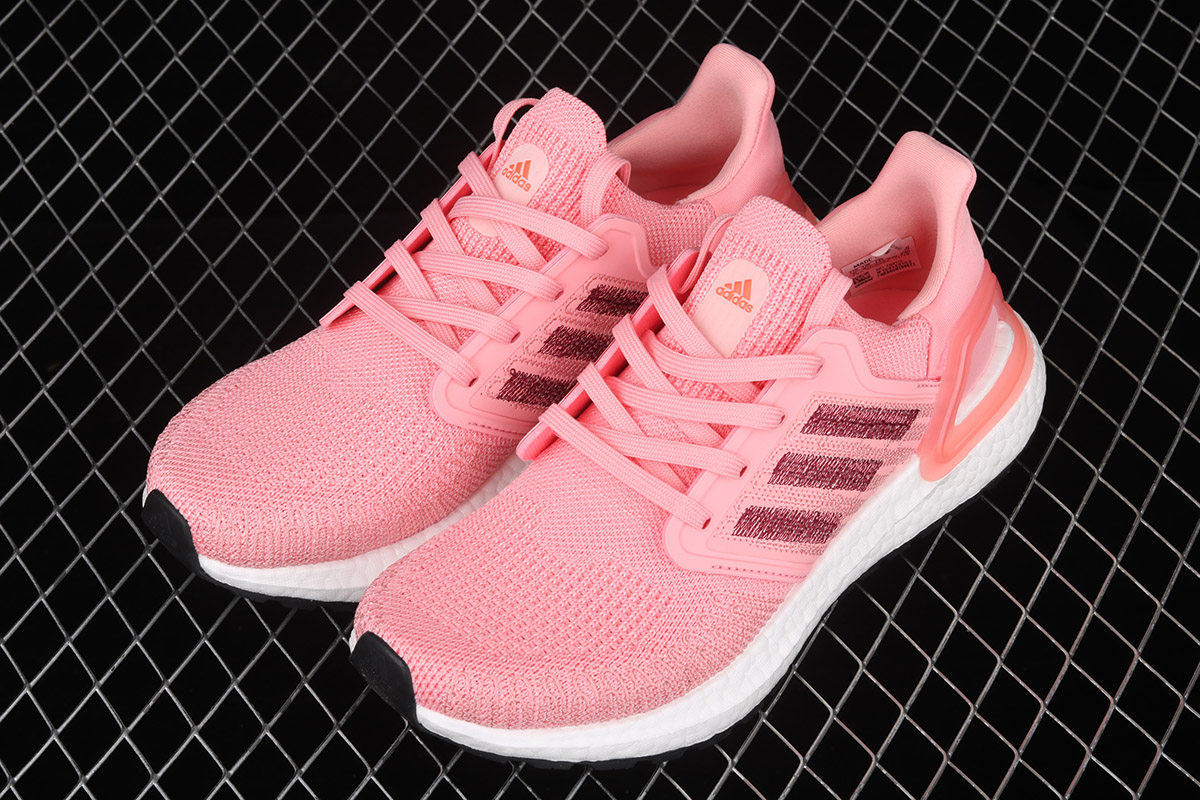 coral ultraboost 20