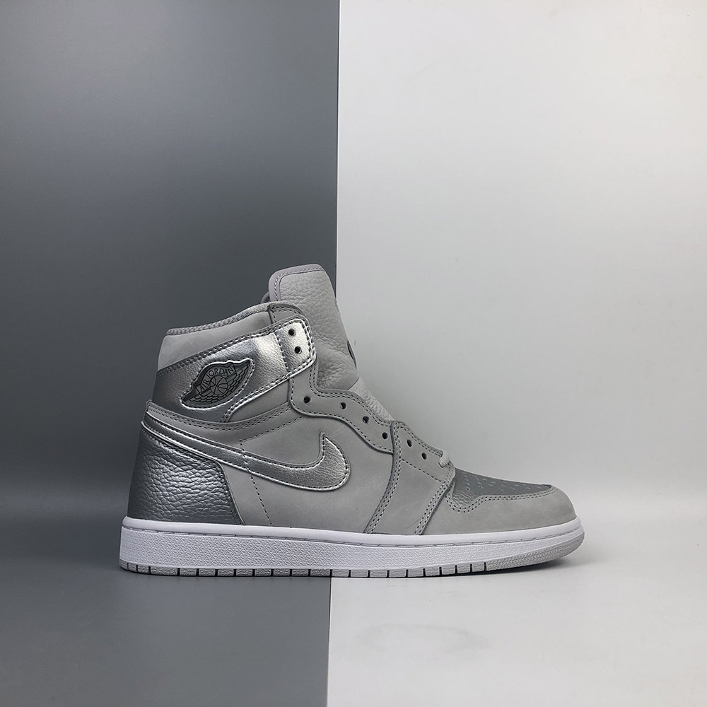 grey and silver jordan 1