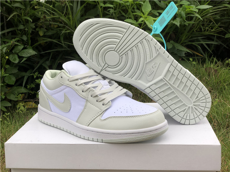 Air Jordan 1 Low “Spruce Aura” For Sale 