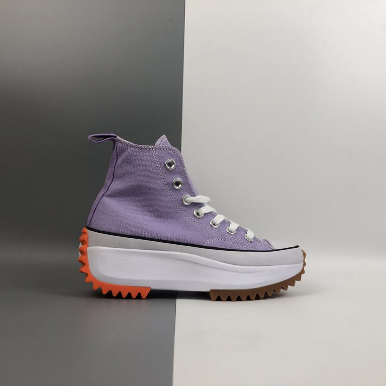 Women Converse Run Star Hike High Sunblocked Moonstone Violet Purple - Converse