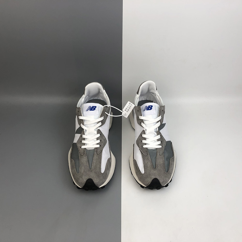 new balance grey and white