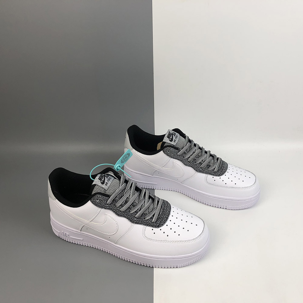 nike air force 1 low white and grey