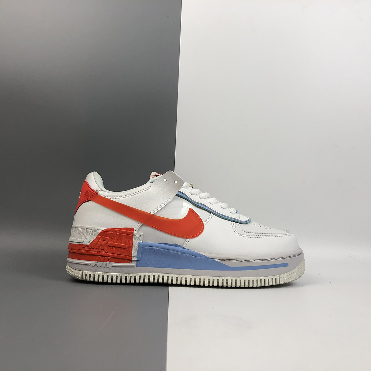 af1 shadow summit white team orange