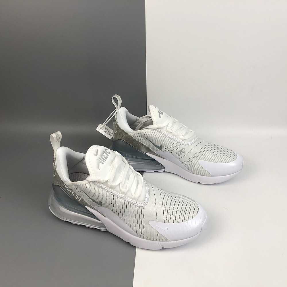 air max 270 metallic summit white Cinosural International School