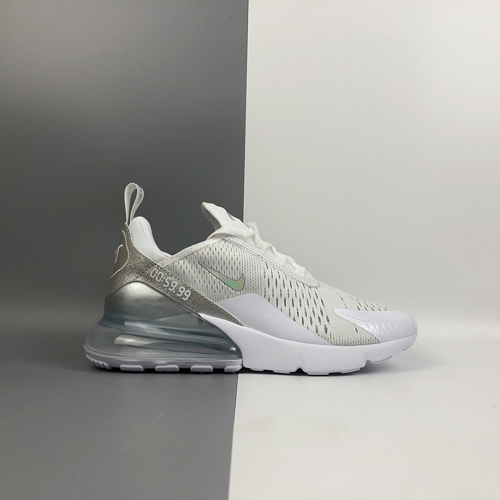 Nike Air Max 270 Metallic Summit White 