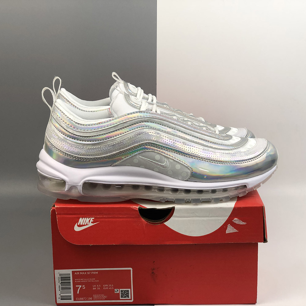 nike air max white iridescent