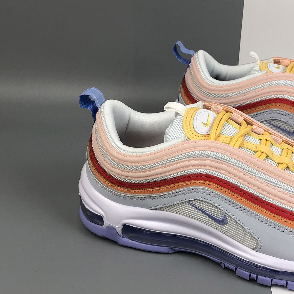 air max 97 white and orange