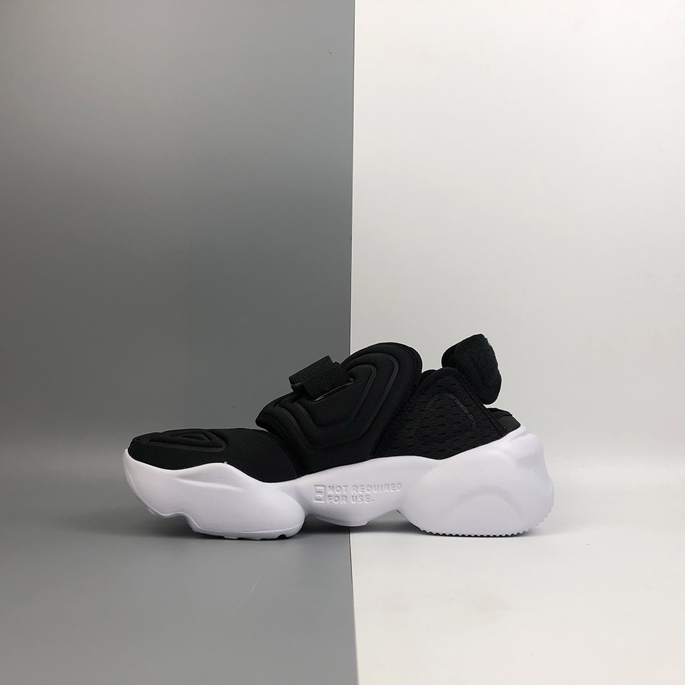 nike aqua rift black white