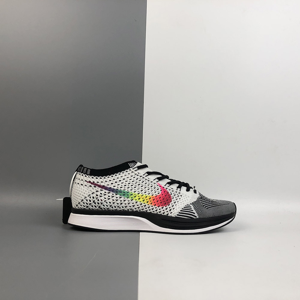 nike flyknit racer womens black