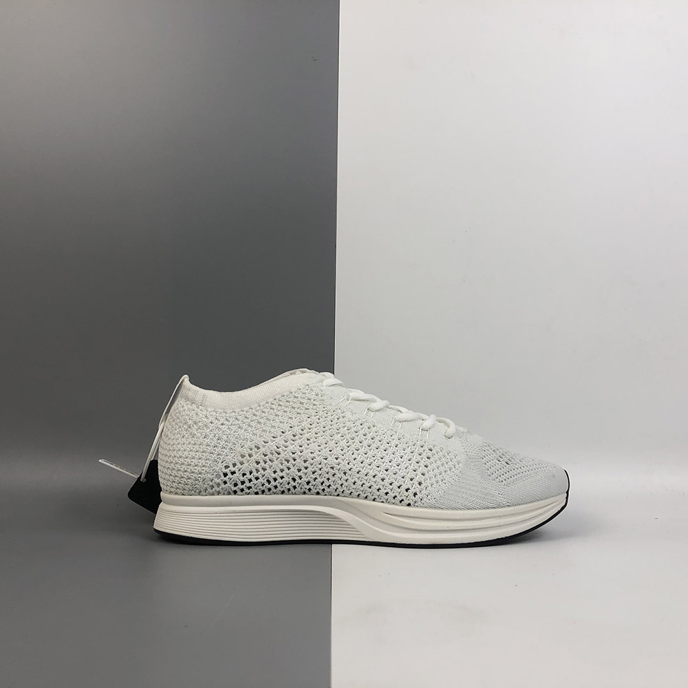 white flyknit