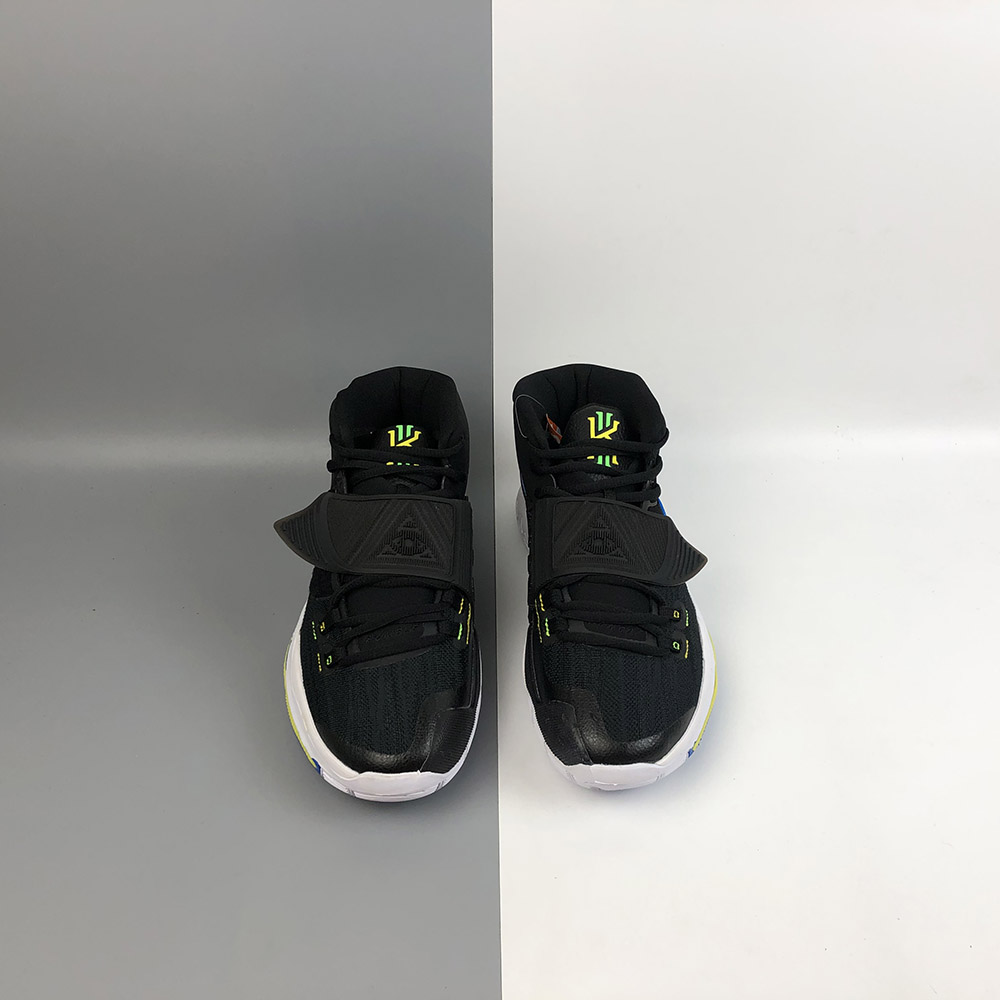 kyrie 6 black white sore dynamic yellow