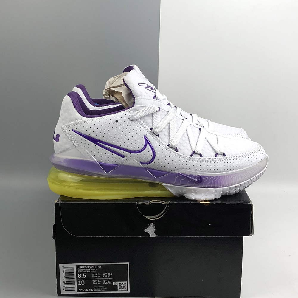 nike lebron xvii low lakers