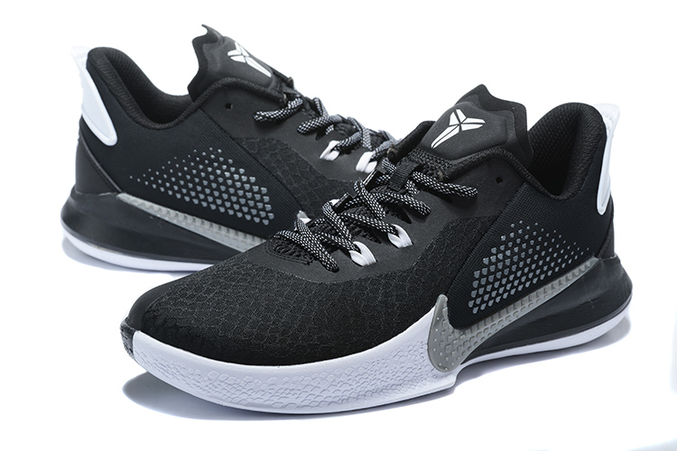 kobe mamba fury black and white