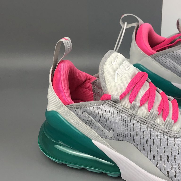 womens air max 270 platinum aurora green
