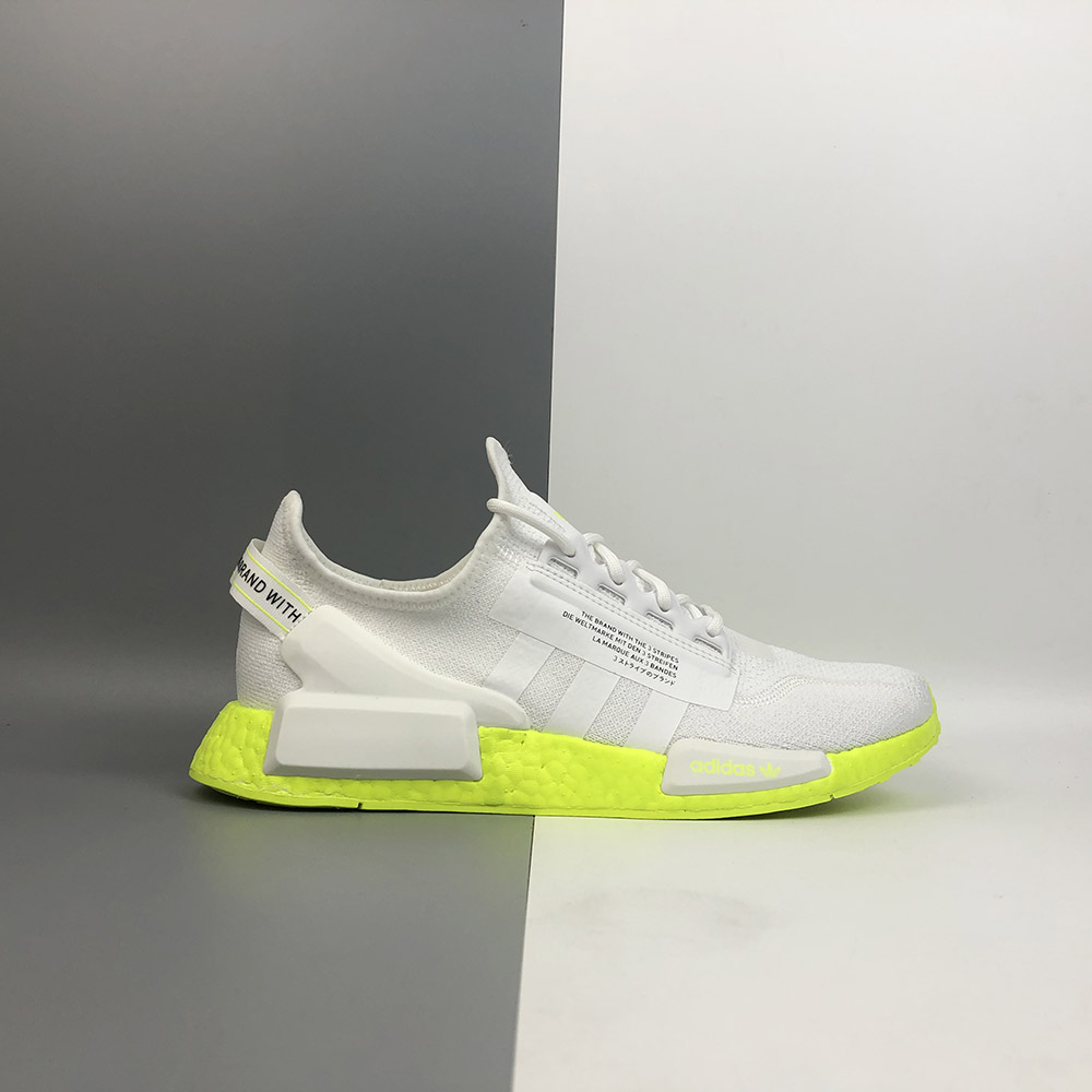 adidas NMD R1 V2 White Volt FX3903 For Sale – The Sole Line