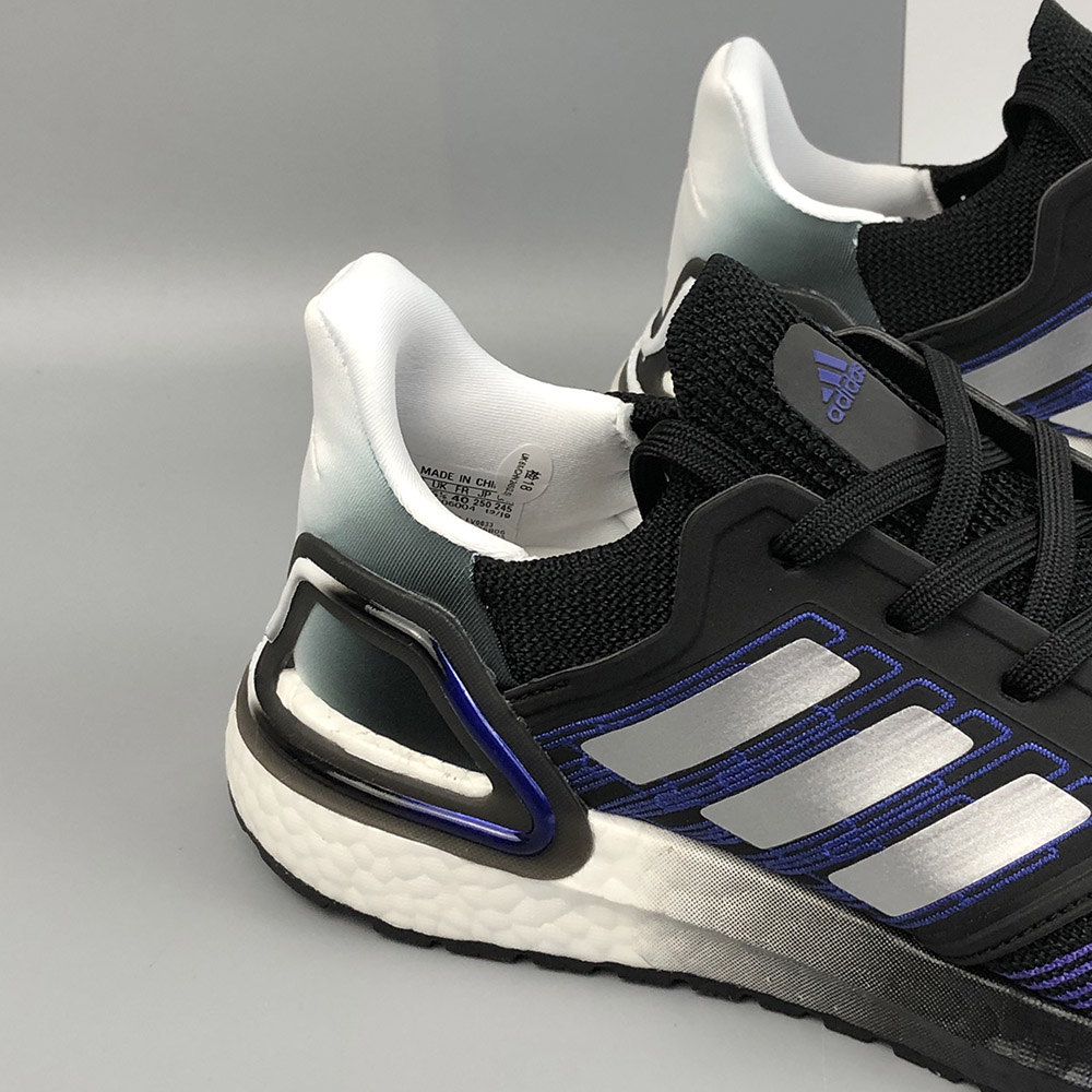 adidas Ultra Boost 2020 Black/Silver Metallic/Cloud White For Sale – The Sole Line