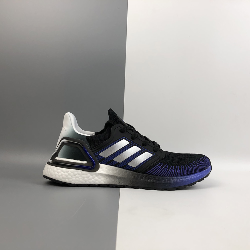 ultra boost black and silver