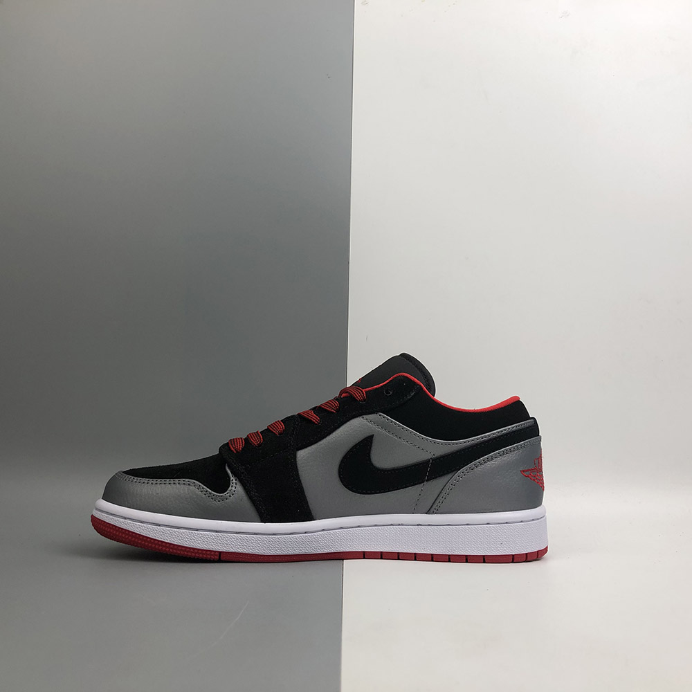 jordan 1 low gray black