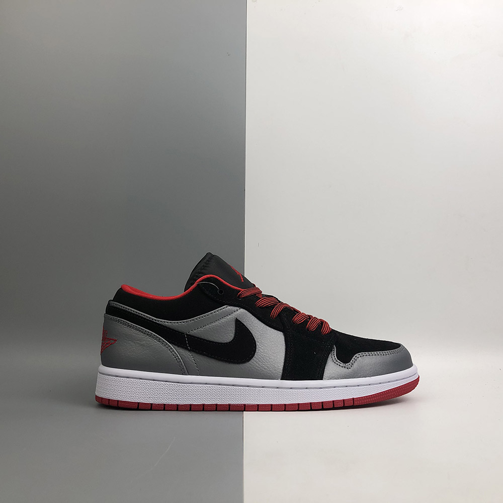 jordan black grey red