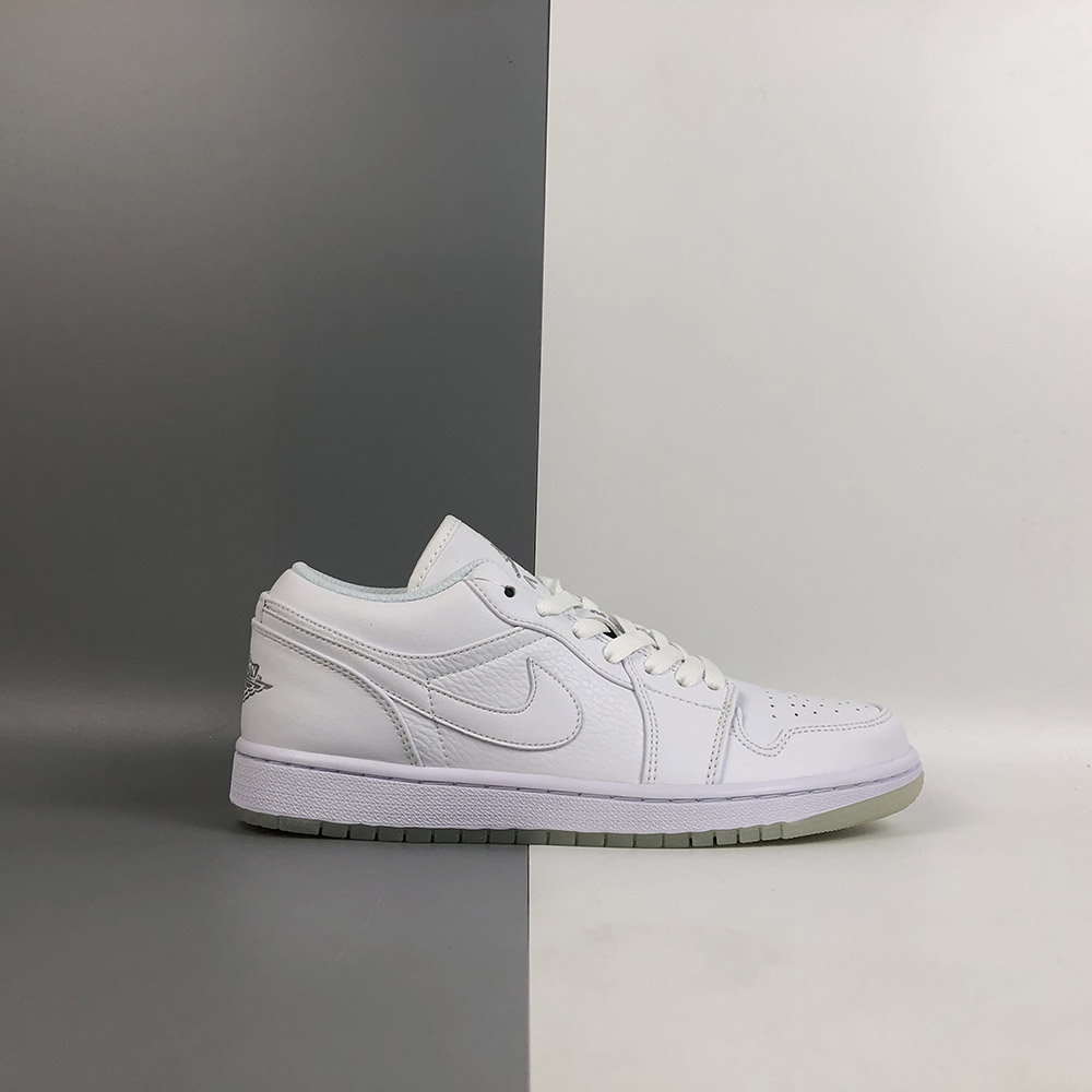 jordan 1 low white mens