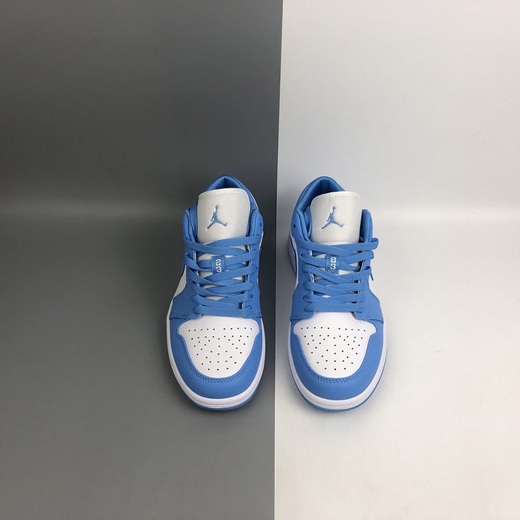 Air Jordan 1 Low âUNCâ University Blue/White For Sale â The Sole Line
