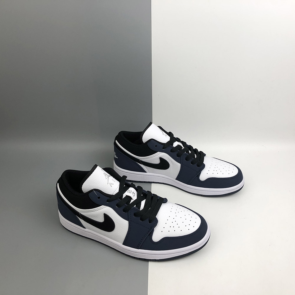 Air Jordan 1 Low White Black Midnight Navy For Sale Aractidf