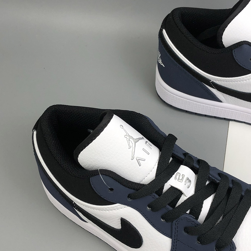 Air Jordan 1 Low White Black Midnight Navy For Sale Fitforhealth