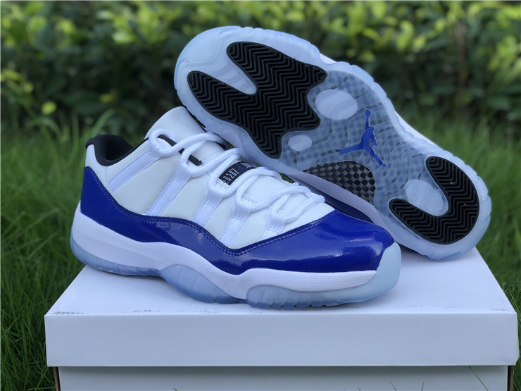 Air Jordan 11 Low White/Black-Concord 