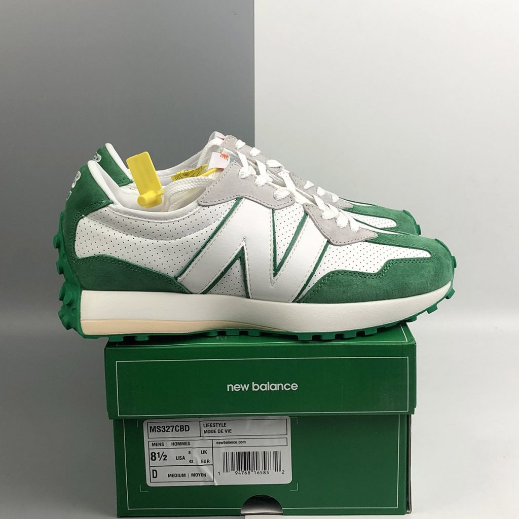 off white & green casablanca x new balance 327